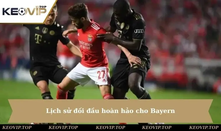 Lịch sử đối đầu hoàn hảo cho Bayern