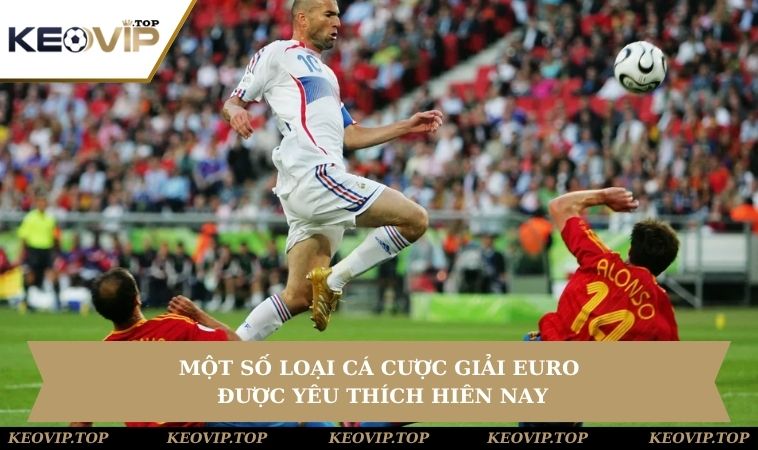 Một số loại cá cược giải Euro được yêu thích hiện nay