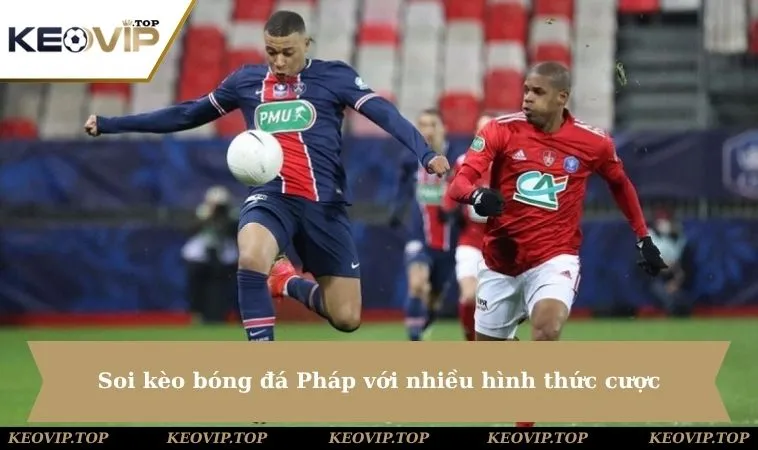 Soi kèo bóng đá Pháp với nhiều hình thức cược